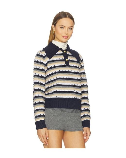 Maude Club Blue Jones Sweater