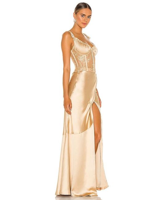 V. Chapman Natural Calla Lily Gown