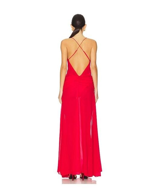 Nbd Red Colette Gown
