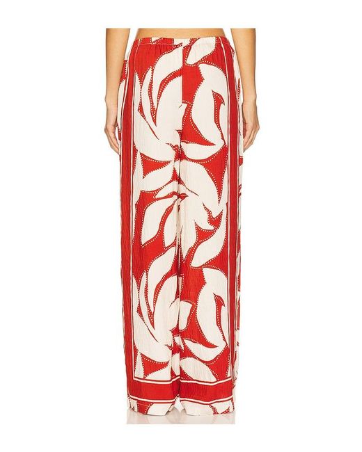 Seven Wonders Red Arlette Palazzo Pant