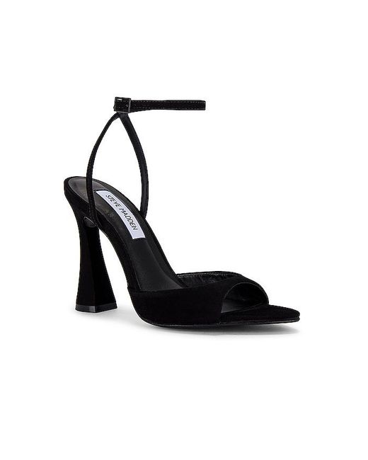 Steve Madden Black Sandale Beki