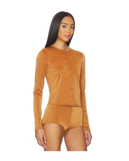 AFRM Orange Linda Top