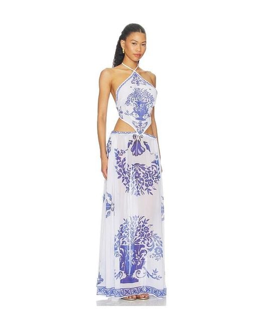 Bananhot White Riley Maxi Dress