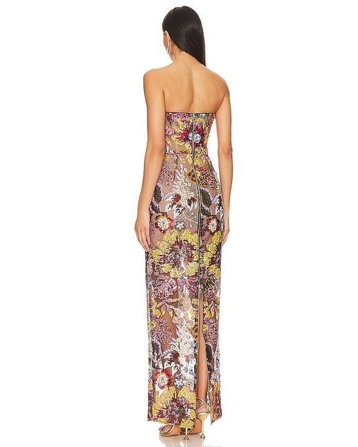 Bronx and Banco White Dahlia Maxi Dress