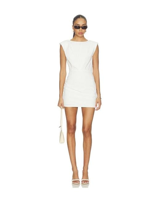 ALL THE WAYS White Delilah Mini Dress