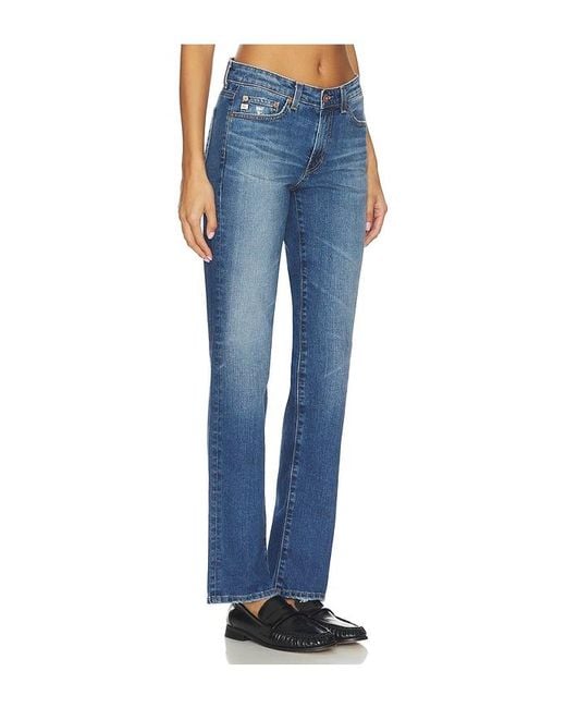 AG Jeans Blue Sandra Straight Jeans