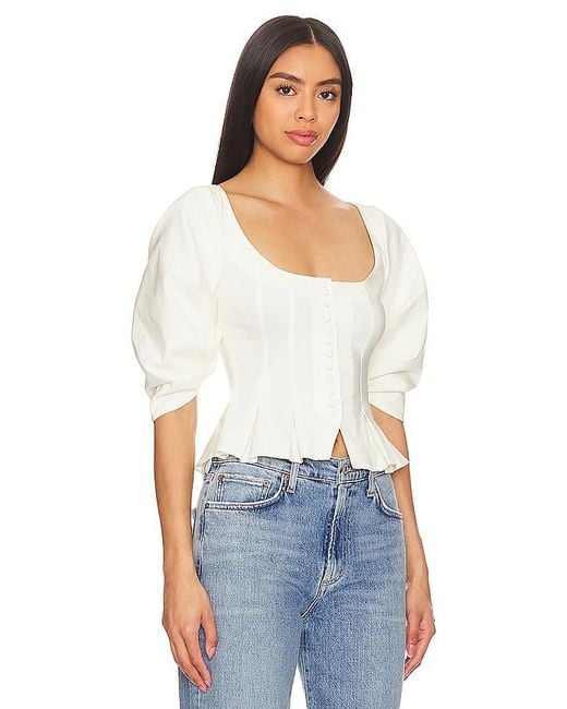 LPA White Sarita Blouse