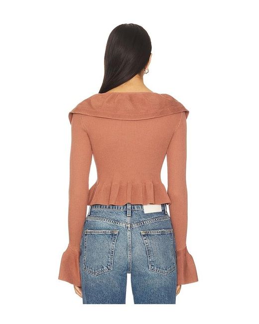MORE TO COME Blue Hally Sweater Top