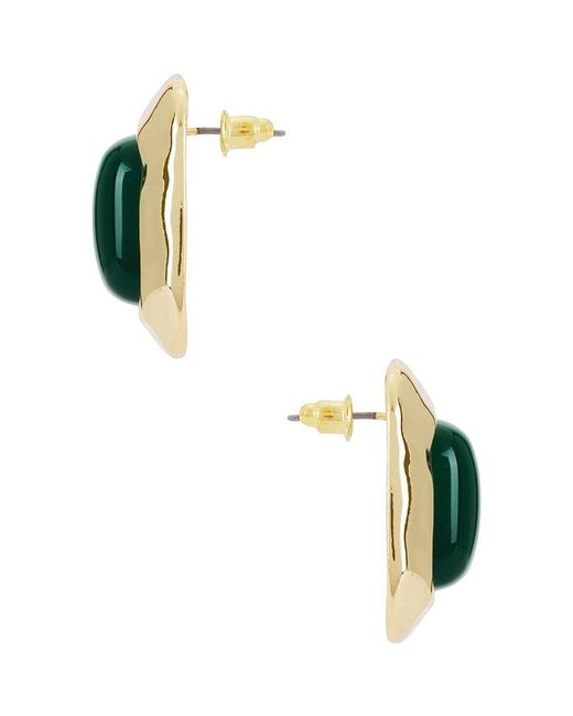 petit moments Green Giovana Stud Earrings
