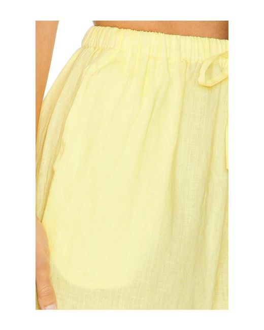 AEXAE Yellow X Revolve Drawstring Pant