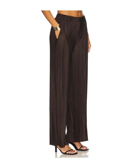 Pantalón Con Trabillas Uma En Color Chocolate Talla (También En M, S, Xs) Samsøe & Samsøe de color Black