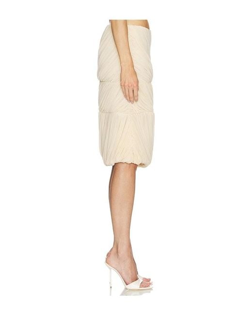 Ronny Kobo Natural Alory Skirt