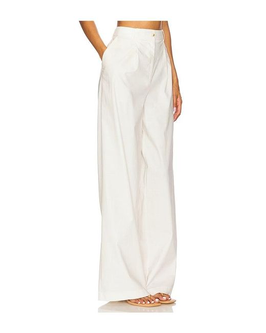 Lovers + Friends White Jackie Pant