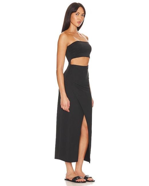 LSPACE Black Corsica Dress