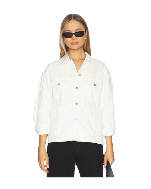 Anine Bing White Rory Jacket