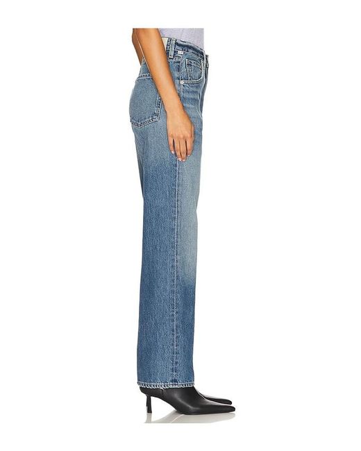Citizens of Humanity Blue Baretta Relaxed Straight Jeans