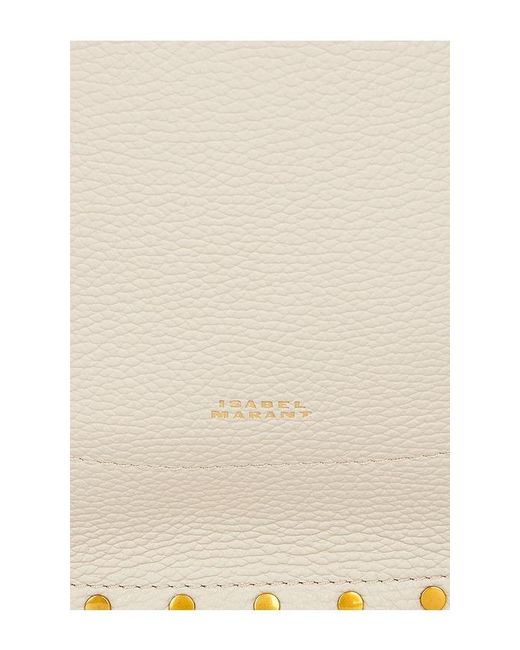 Isabel Marant Natural Oskan Soft Hobo Bag