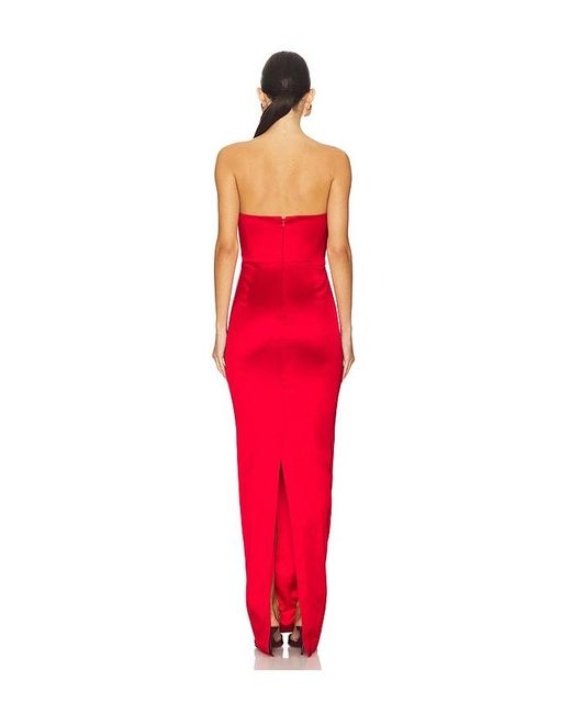 SAU LEE Red Esther Gown