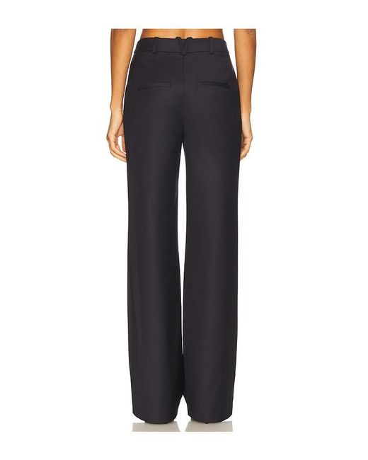 Veronica Beard Blue Eaton Pant