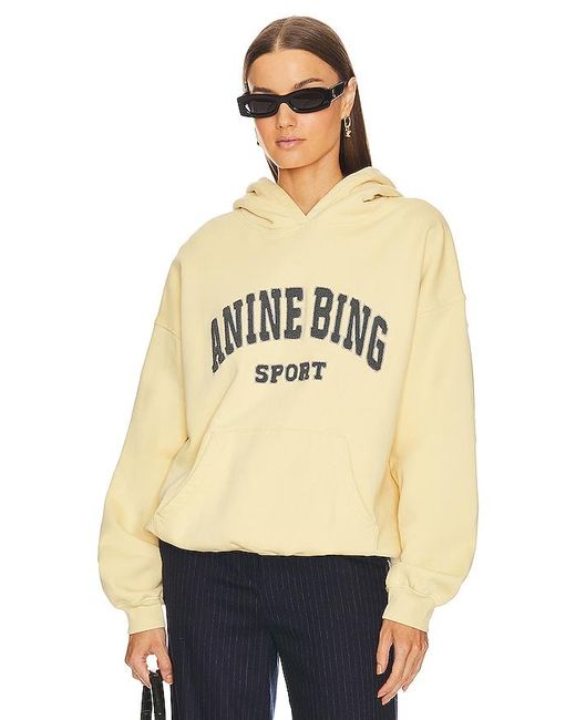 Anine Bing Natural Harvey Sweatshirt