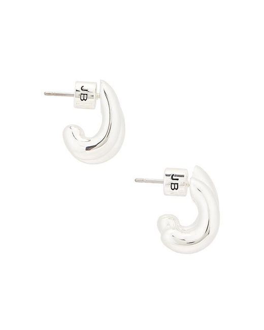Jenny Bird White Mini Florence Earrings