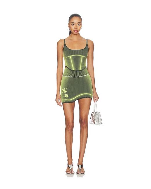 Ph5 Green Gen 11 Compression Tennis Skort
