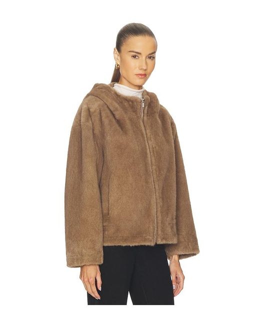 Ba&sh Brown Pandy Coat
