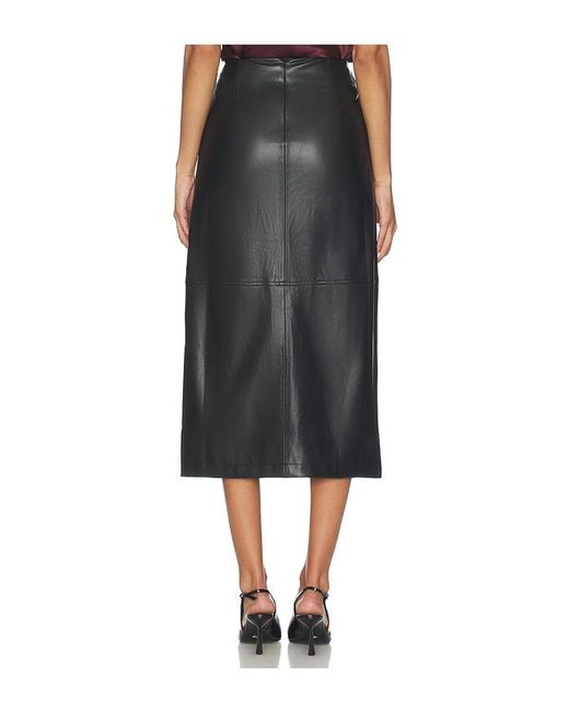 Cami NYC Black Lorena Faux Leather Skirt
