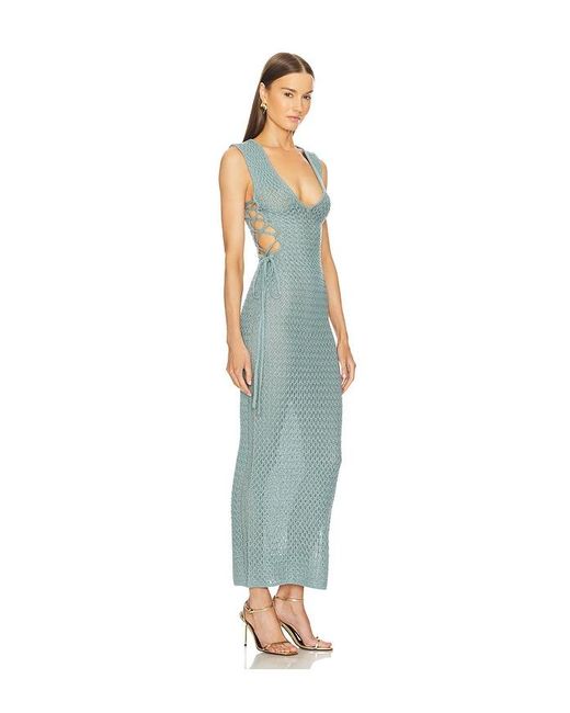 ROBE KYLE en Teal Michael Costello en coloris Blue