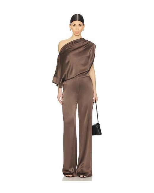 NonChalant Label Brown Kenzie Top