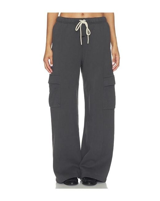 Fear Of God Black Cargo Relaxed Sweatpant