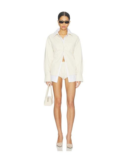Lamarque White Cleo Short