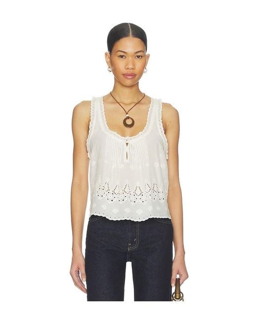 Spell White Maiden Lace Cami