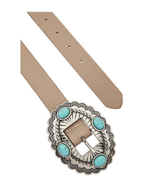 Lovers + Friends Multicolor Gypsy Buckle Belt