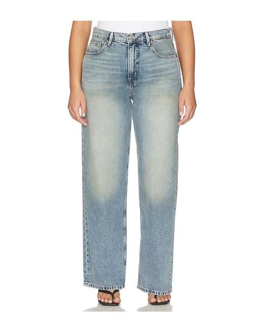 GOOD AMERICAN Blue Good Standard Baggy Jeans