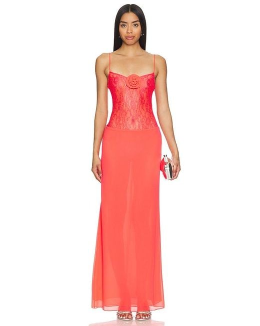 Lovers + Friends Red Chana Gown