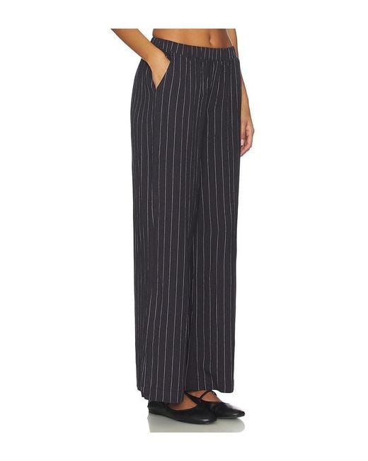 Bobi Black Wide Leg Pant