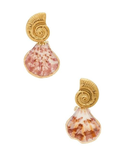 Amber Sceats White Byford Earrings