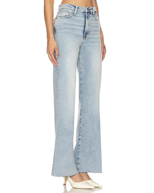 7 For All Mankind Blue Ultra High Rise Jo