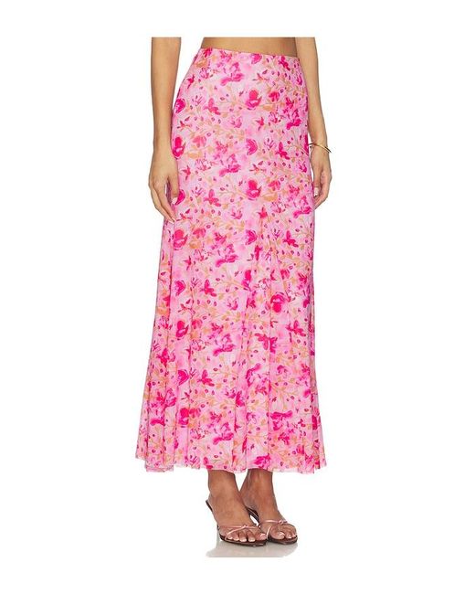 Astr Pink Mejra Skirt
