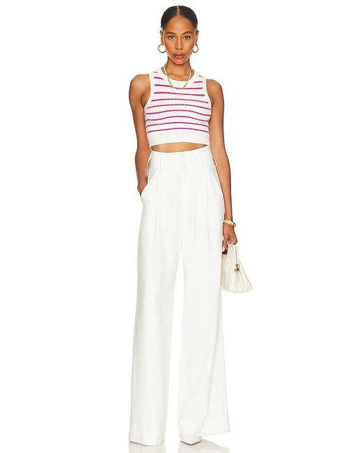superdown Red Phoebe Ultra Crop Vest