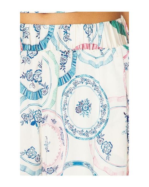 MISA Los Angles White Reshma Pant