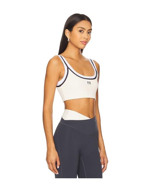 P.E Nation Blue Forward Crop Top