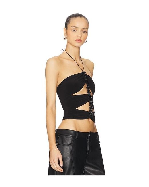 I.AM.GIA Black Fennick Top