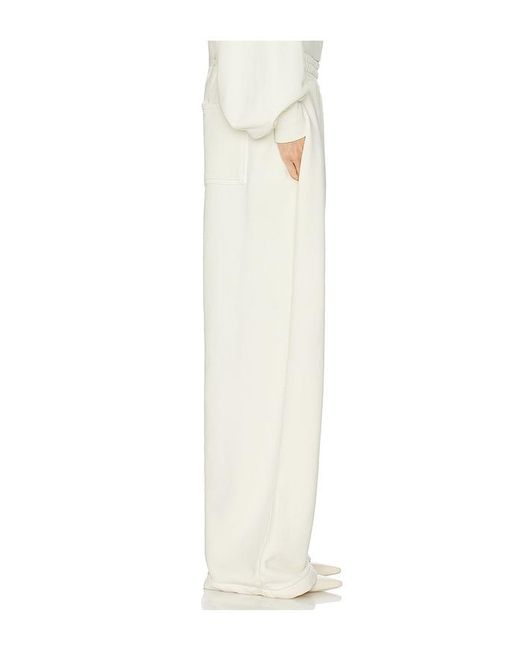 Helsa White The Full Sweatpants
