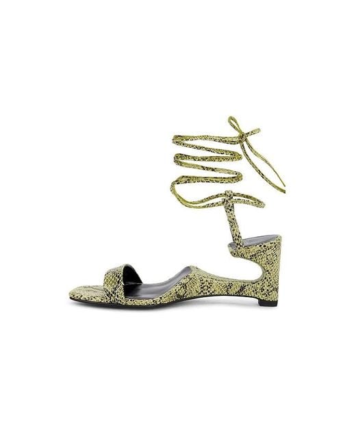 Jeffrey Campbell Multicolor Reversed Sandal