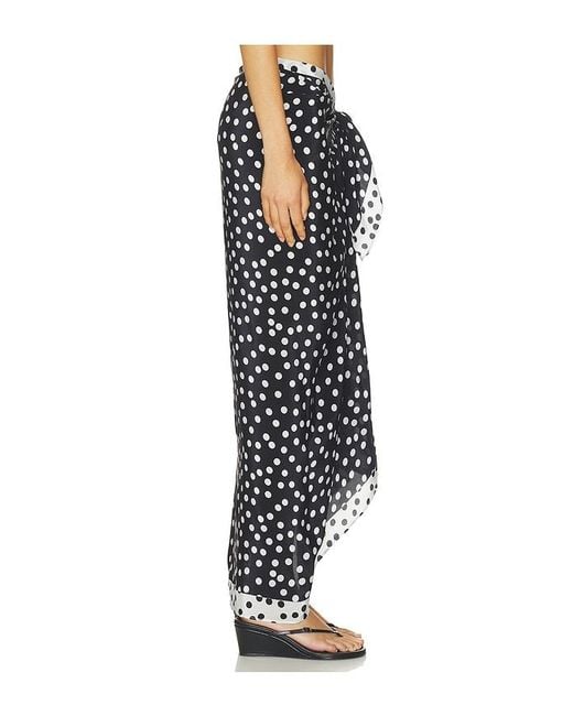 Leslie Amon Black Sarong