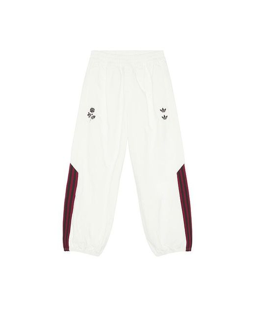 Adidas Originals White X Willy Chavarria Woven Track Pants for men