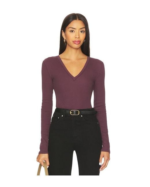 Free People Purple X We The Free Neria Long Sleeve