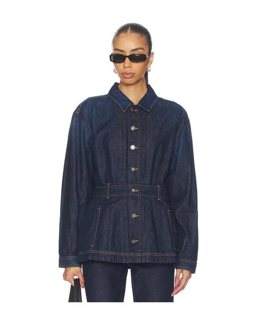 FAVORITE DAUGHTER Blue The Jade Jacket